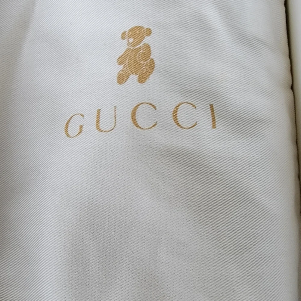 GUCCI Girl's Blue Web Sandals Sz 28, US 11
